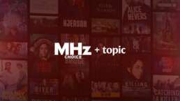 MHZTopic logos over bgd