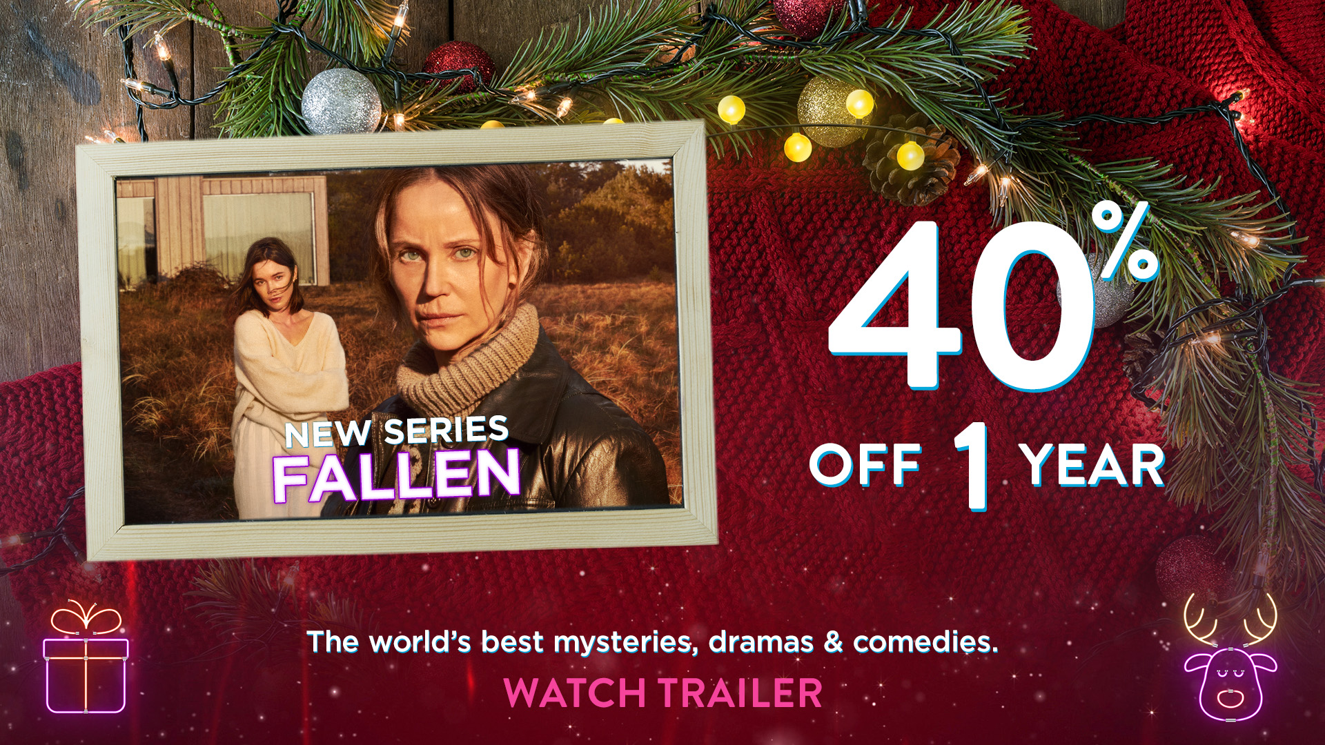 HOLIDAY SALE 2024 Fallen web 16x9